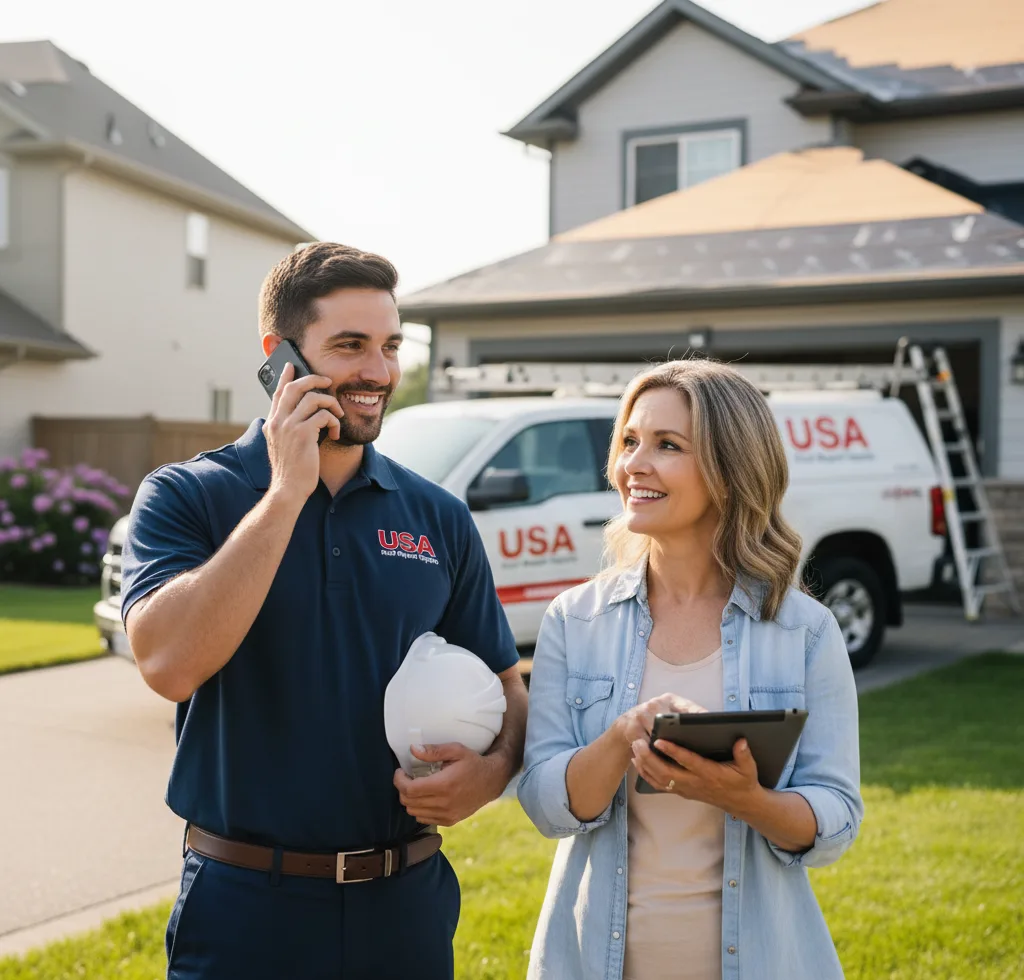 USA Roof Repair Experts customer support in Boyds